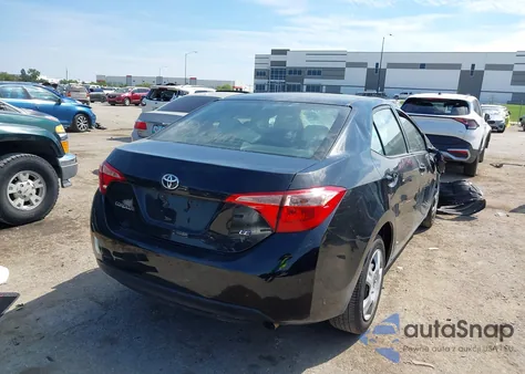 2017 Toyota Corolla Le from USA, damaged, VIN 2T1BURHE0HC832361